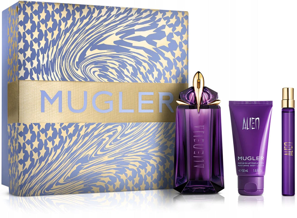 Mugler ALIEN edp 60 ml + Miniature edp 10 ml + Body lotion 50 ml