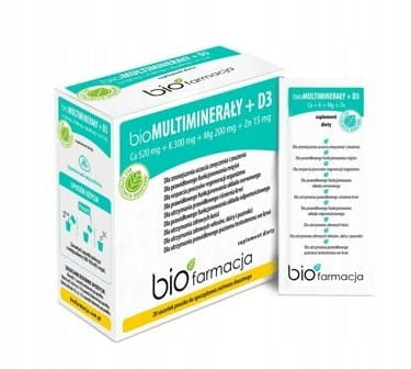 Multi MINERALS BIO from the Dead Sea Calcium Potassium Magnesium Zinc Biopharmacia