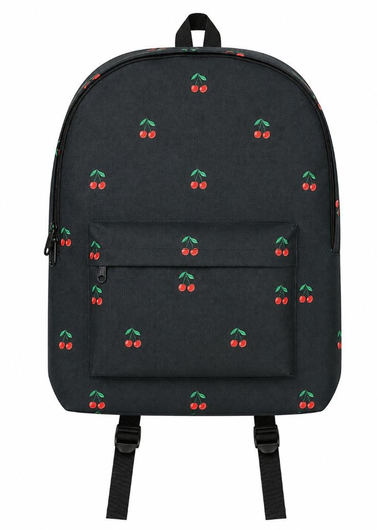 Multi-chamber school backpack Kayet multicolor CHERRY