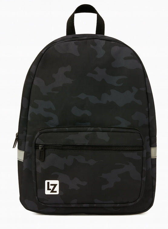 Multi-chamber school backpack LOOZZ camo St. Majewski