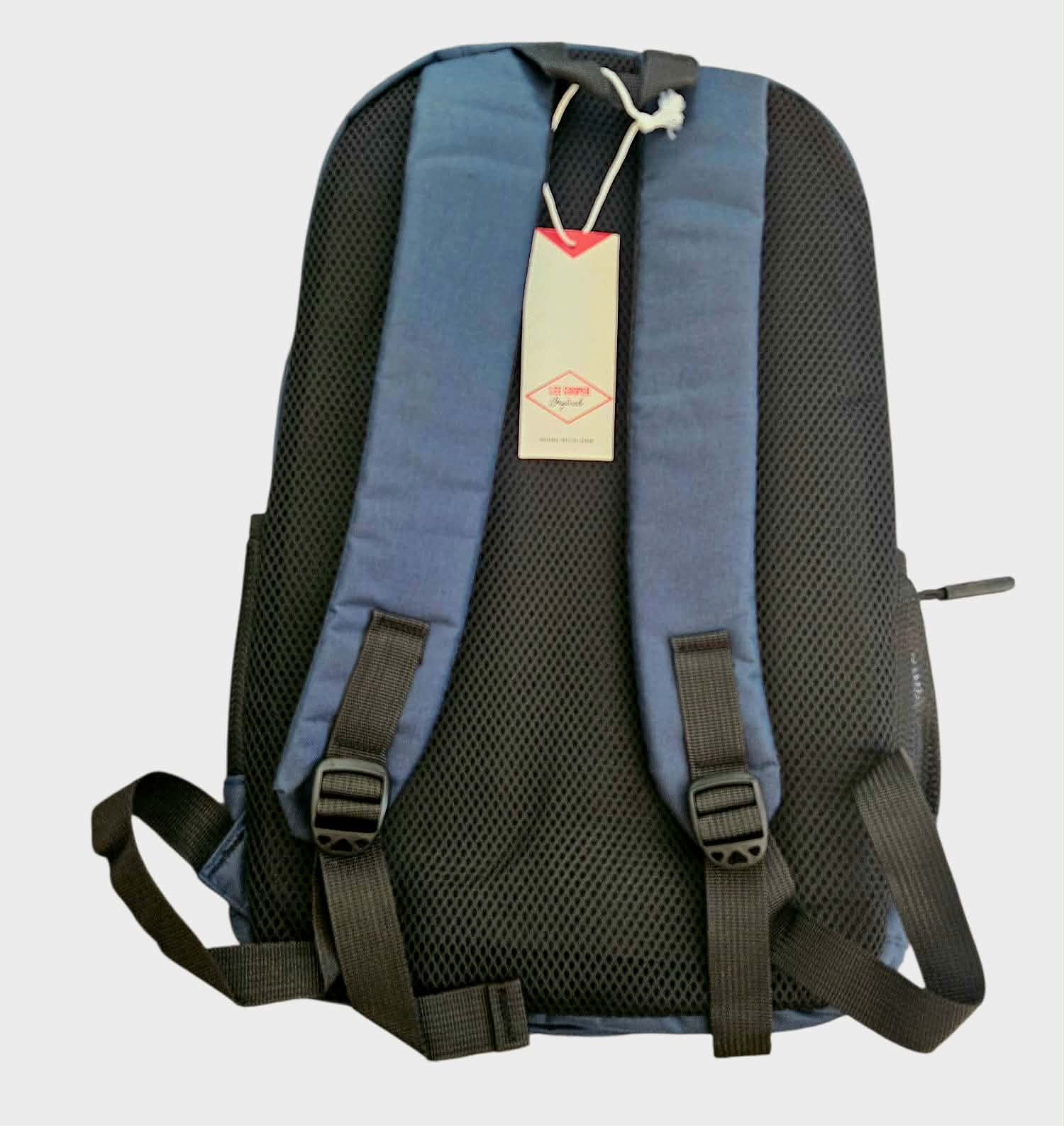 Multi-chamber school backpack Lee Cooper blue, multicolor Manufacturer code 5901479639041