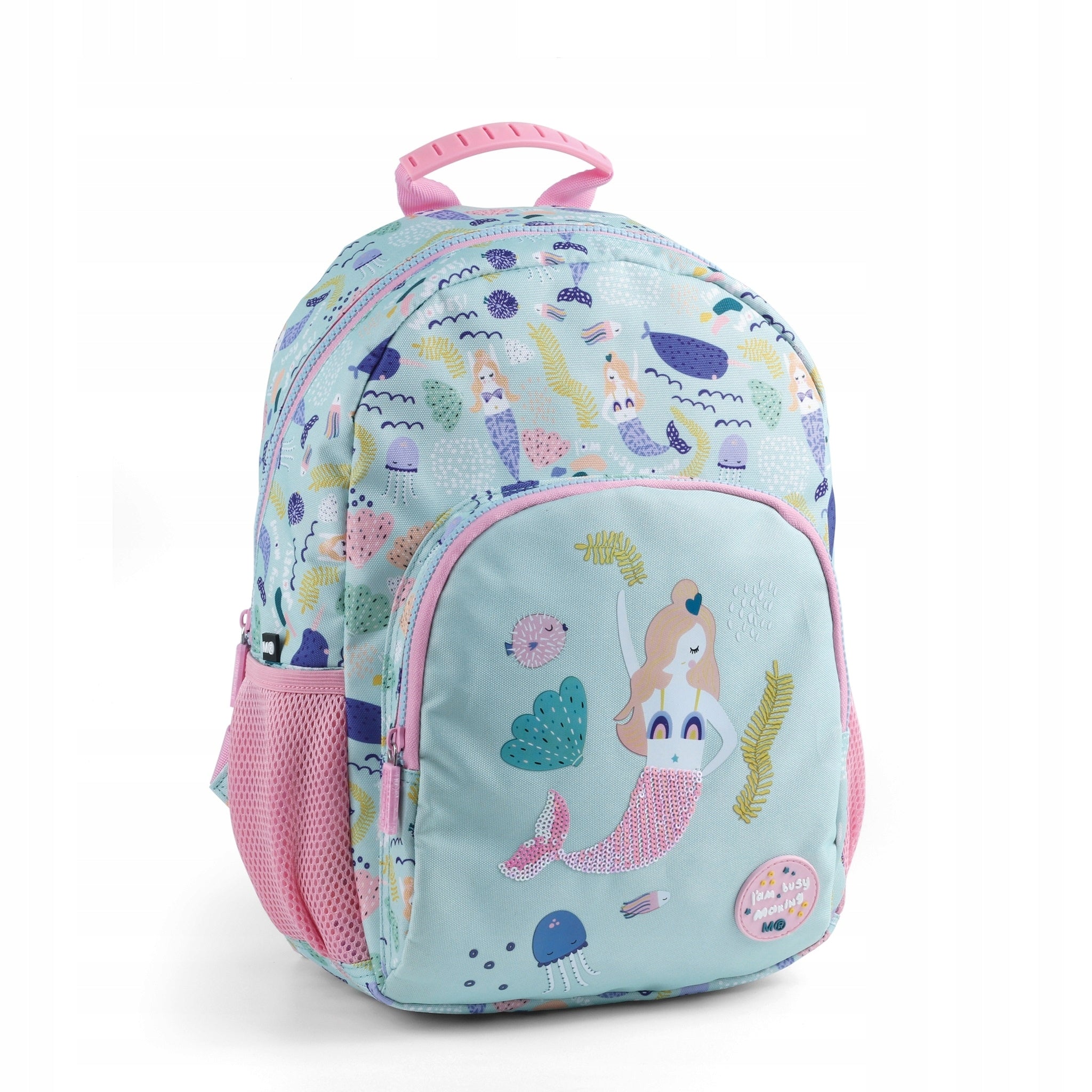 Multi-chamber school backpack Miquelrius blue 12 l
