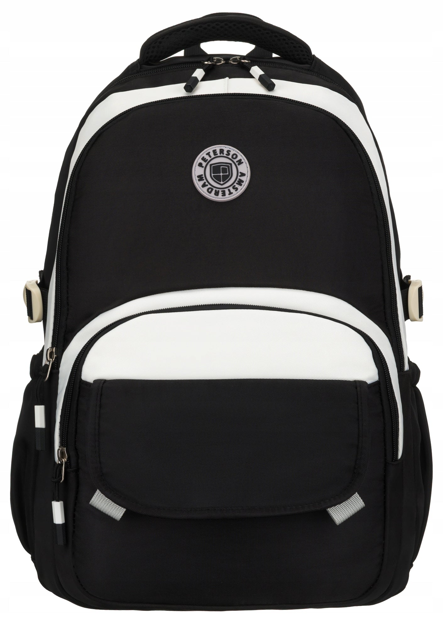Multi-chamber school backpack Peterson black 26 l Brand Peterson
