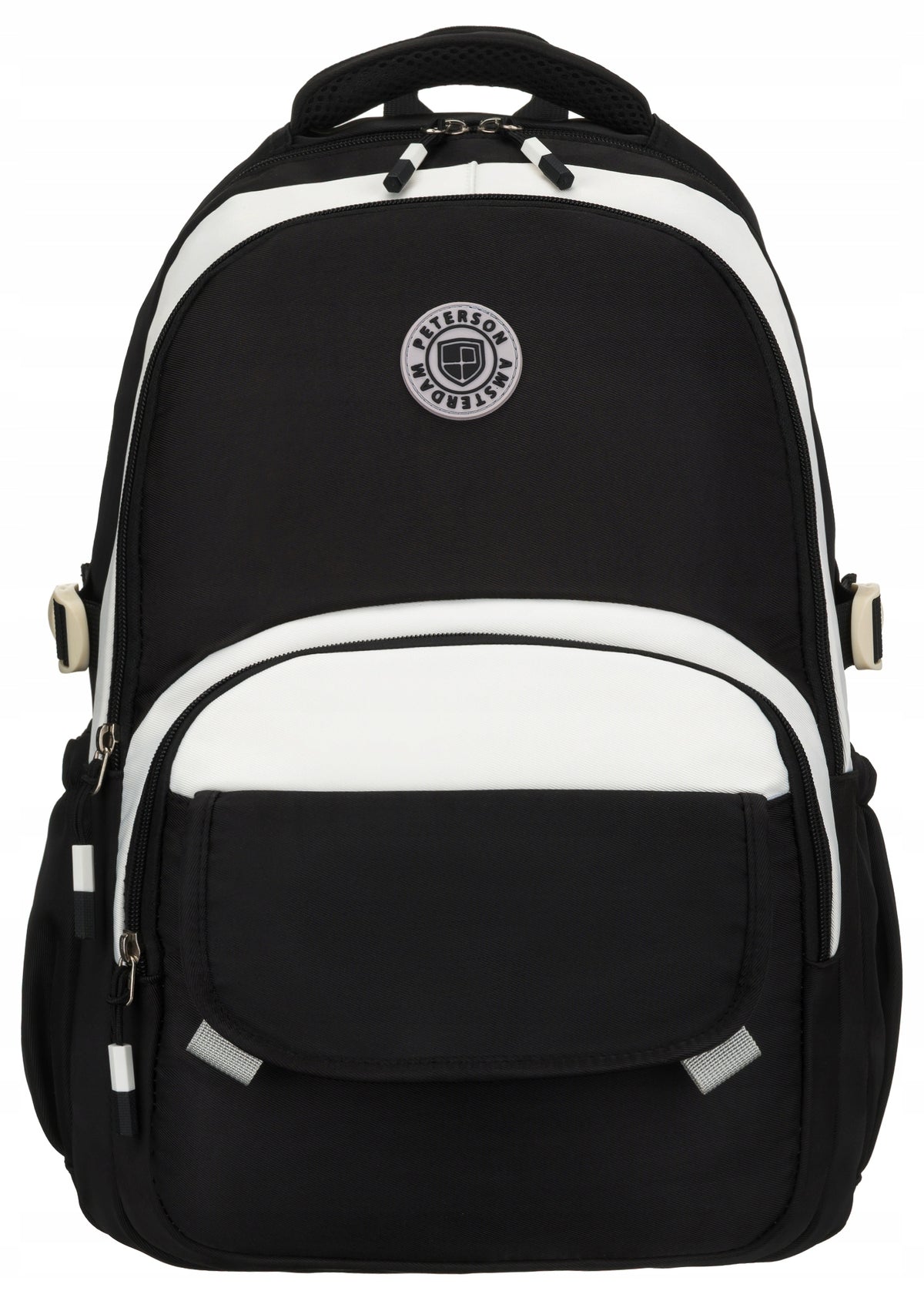 Multi-chamber school backpack Peterson black 26 l Brand Peterson
