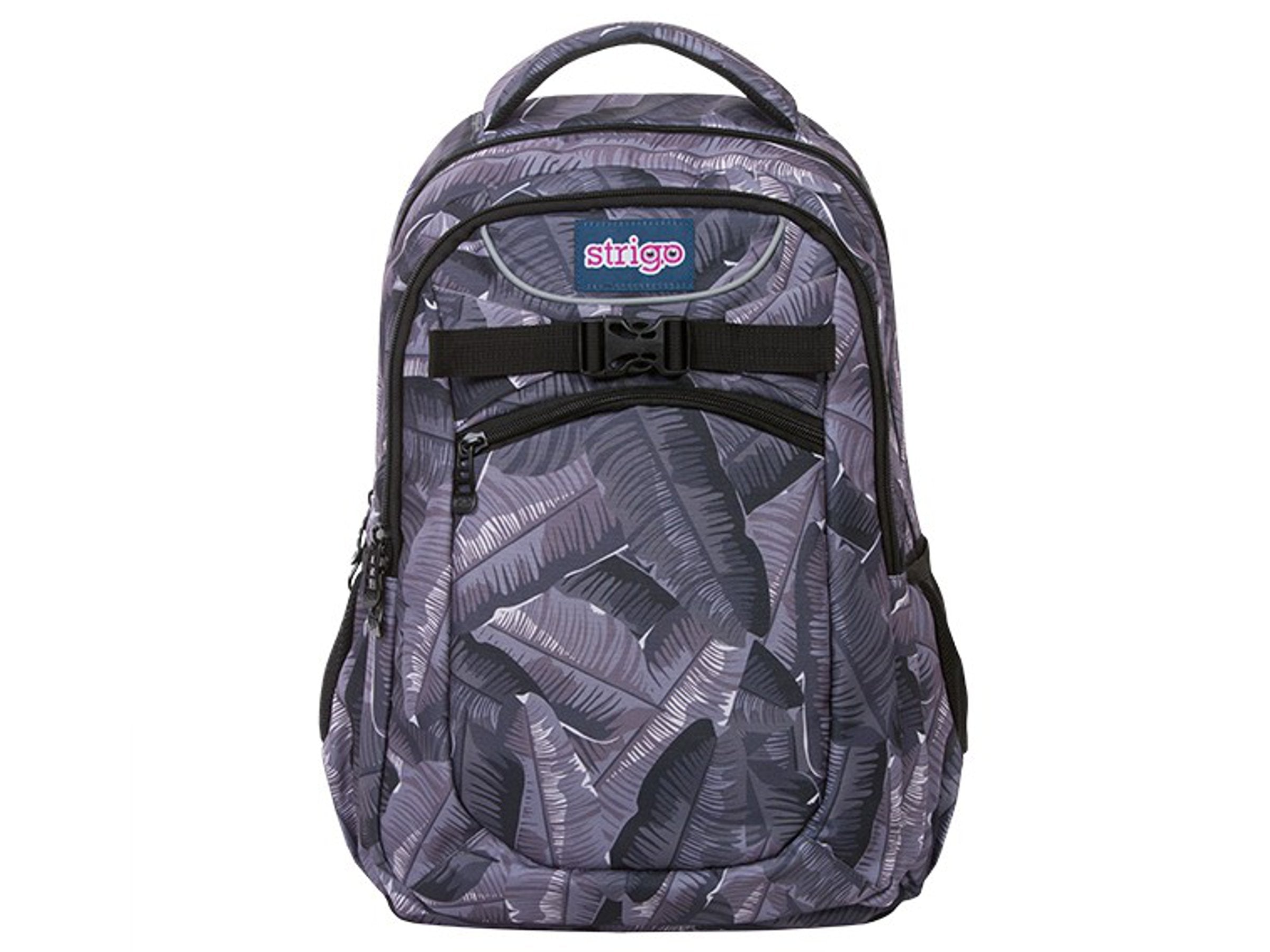 Multi-chamber school backpack Strigo Nature Sport multicolor 27 l