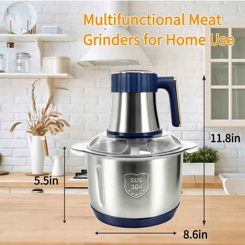 Multi functional food processor,Food Processor,5Speed Electric Food Chopper Power rating 500 W