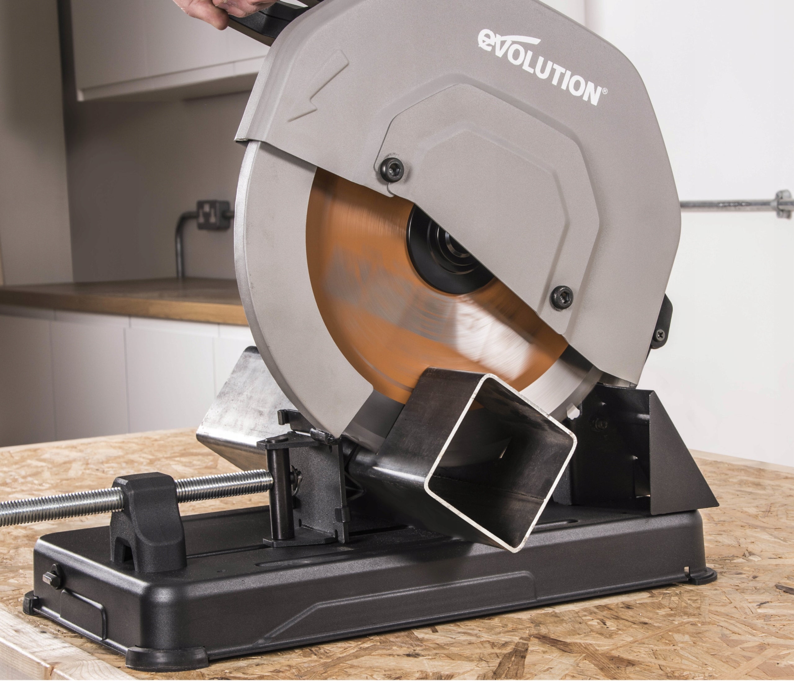 Multi-purpose circular saw EVOLUTION R355CPS Wood Steel ALU Saw bore diameter 25.4 mm