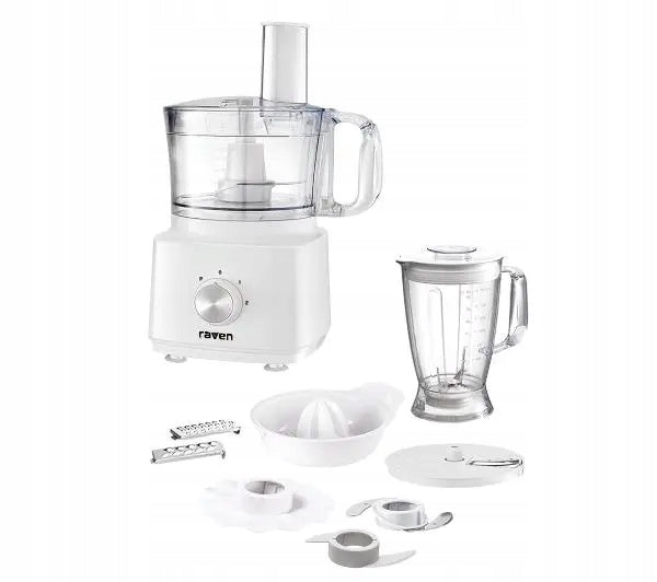 Multi-purpose food processor 8in1 RAVEN ERW005 750W White