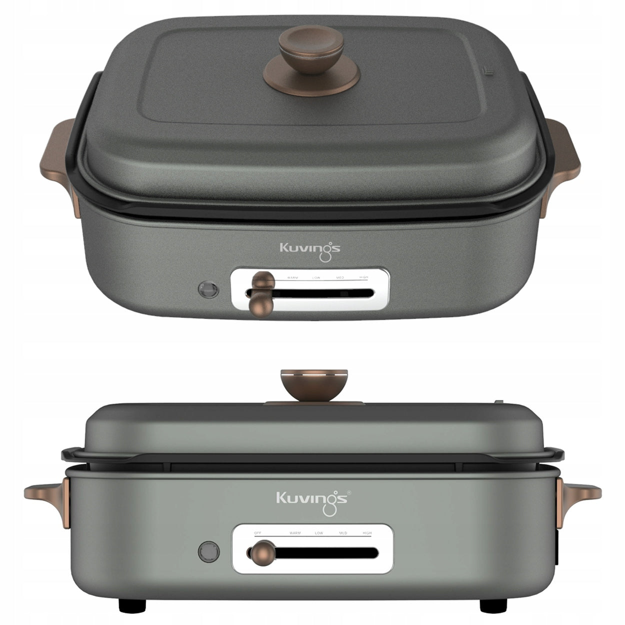 MultiGrill KUVINGS ELECTRIC TABLE Ceramic Plus graphite, CERAMIC Power rating 1400 W
