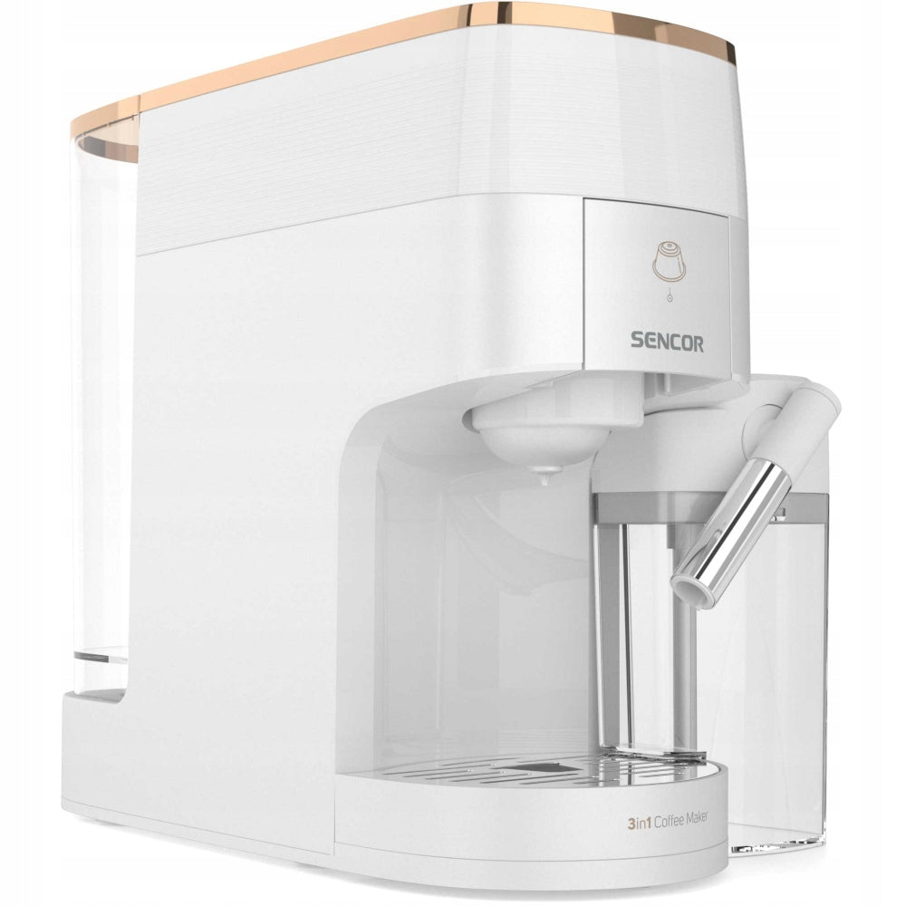 Multicapsule 3in1 Coffee maker Sencor SCC 3001WH MARCO POLO 19 bar
