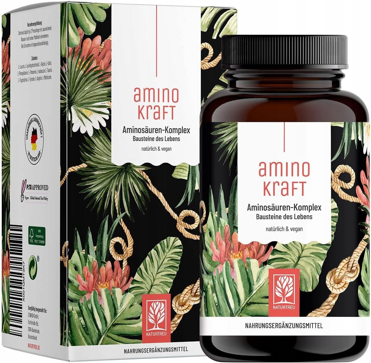 Multicomponent amino acid complex Naturtreu 180 g short date opportunity