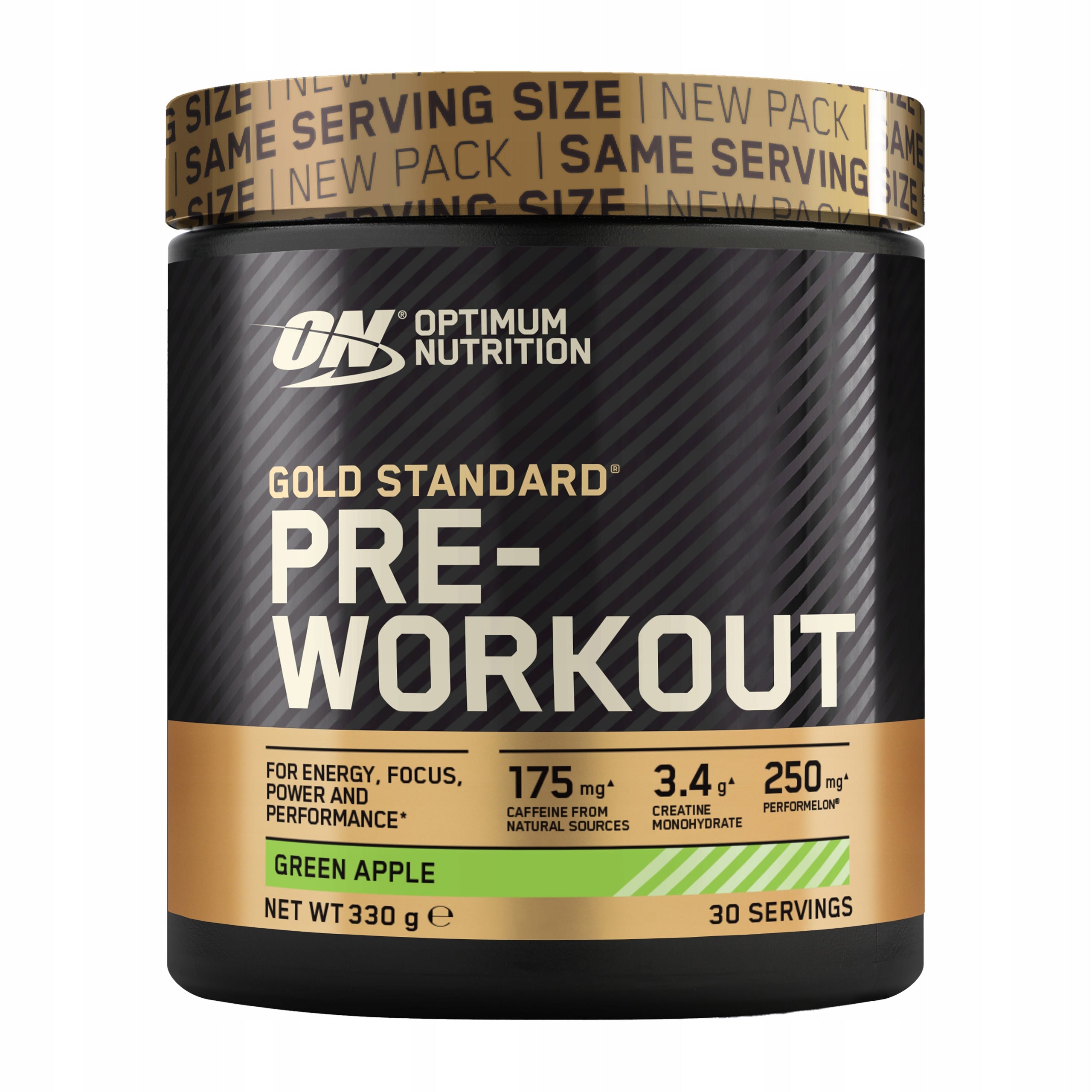 Multicomponent supplement Pre Workout Optimum Nutrition powder 330g Apple EAN (GTIN) 5060245608220
