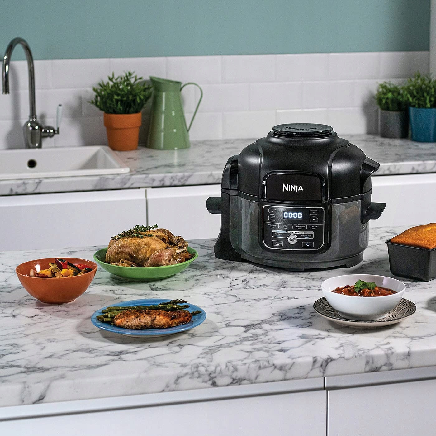 Multicooker Electric Pot Ninja OP100EU Foodi 1460W 4,7L Grating Black Brand Ninja