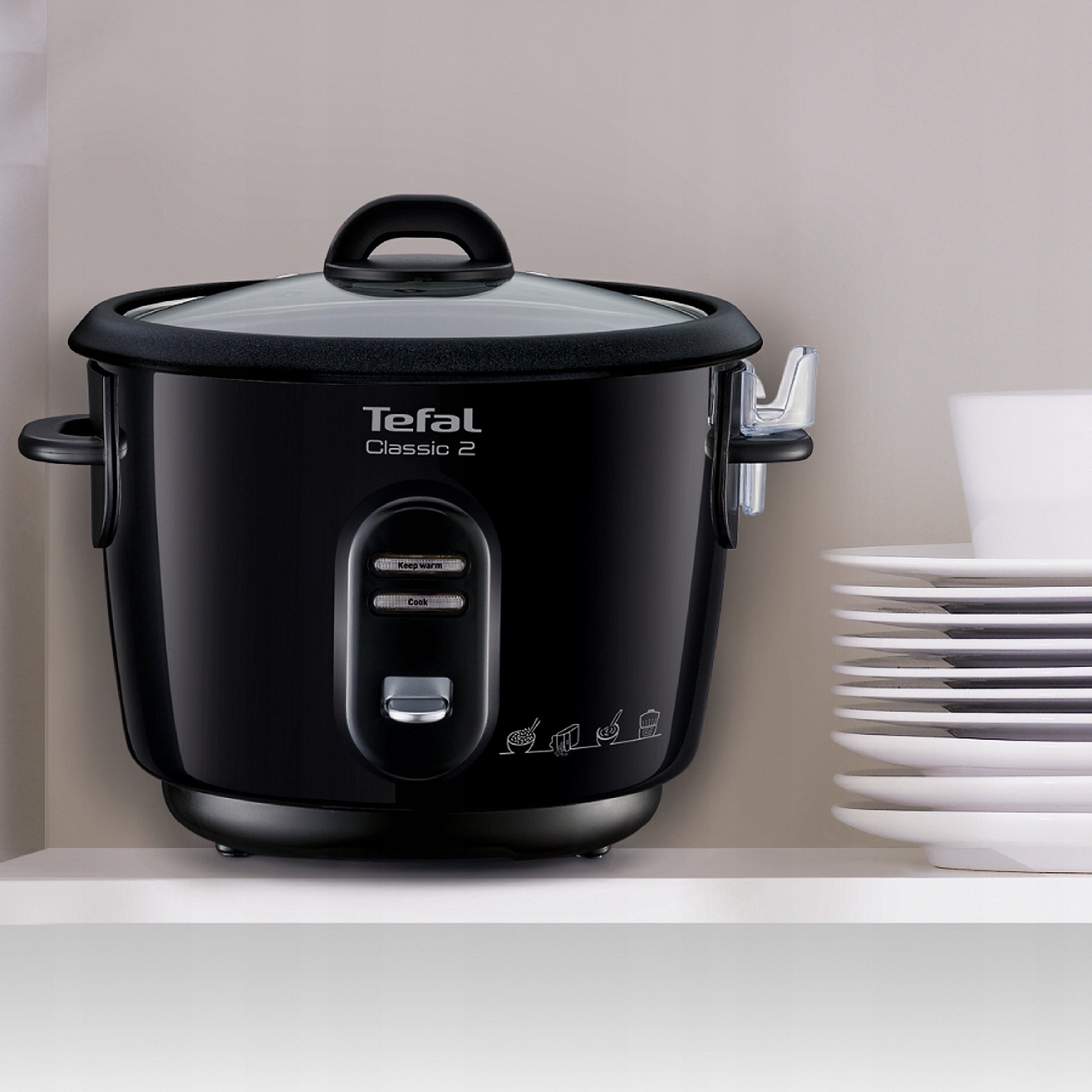 Multicooker TEFAL Classic 2 rice cooker 3l capacity electric pot RK1028 Power 500 W