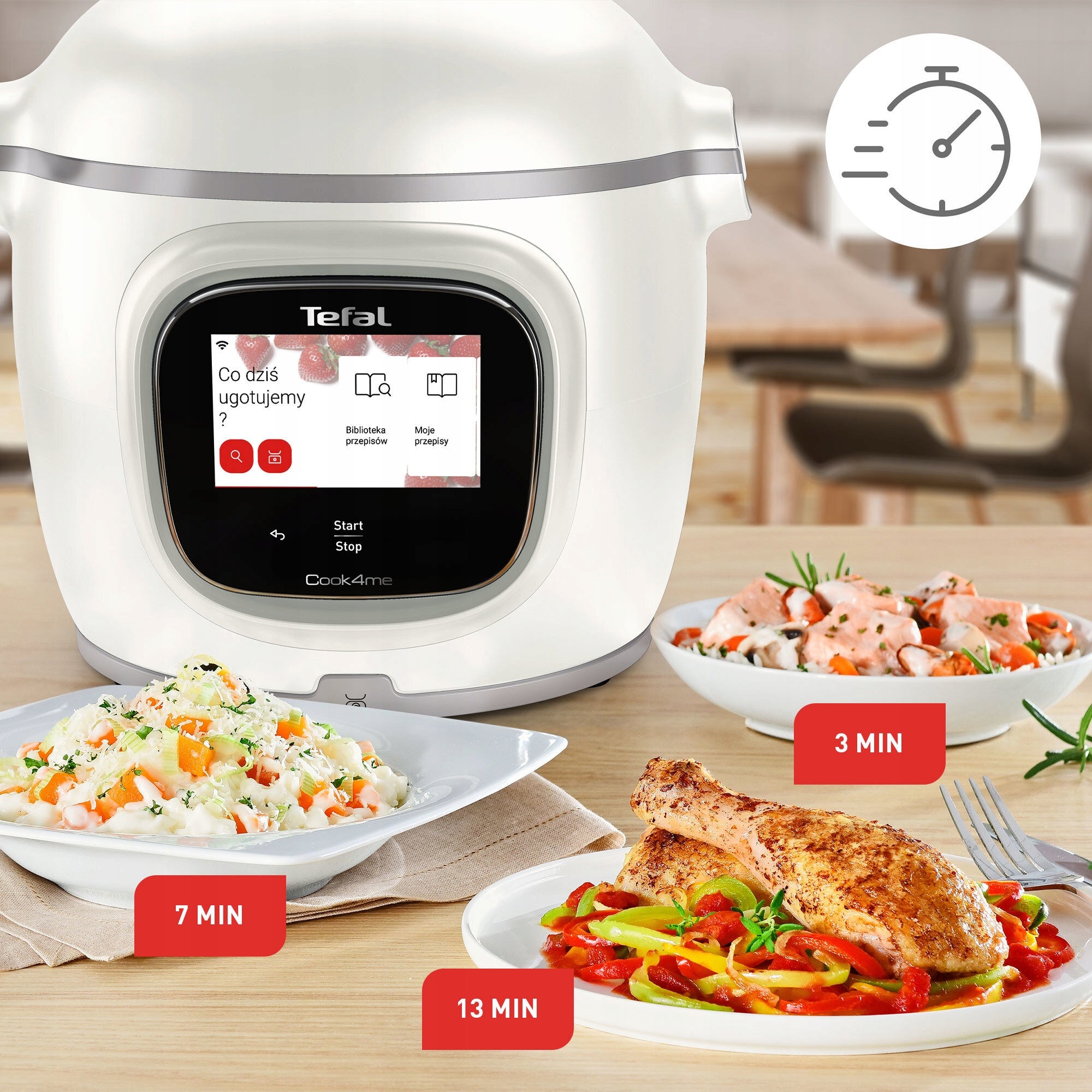 Multicooker TEFAL Cook4me Touch Pro CY943130 (Wi-Fi)