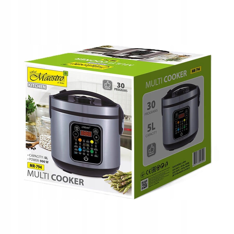 Multicooker electric pot 5 l, 30 programs, 900W | Maestro MR-794 Brand no brand