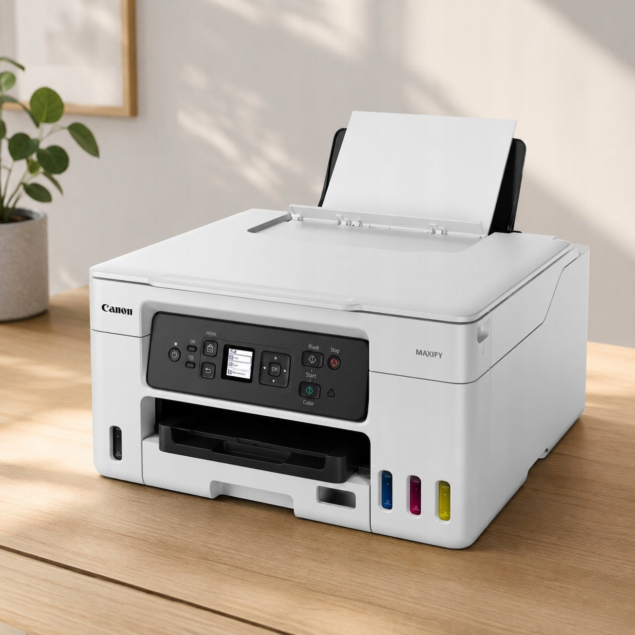 Multifunction Inkjet Printer (Color) Canon GX3050 Wi-Fi Duplex Car. Manufacturer code 5777C006