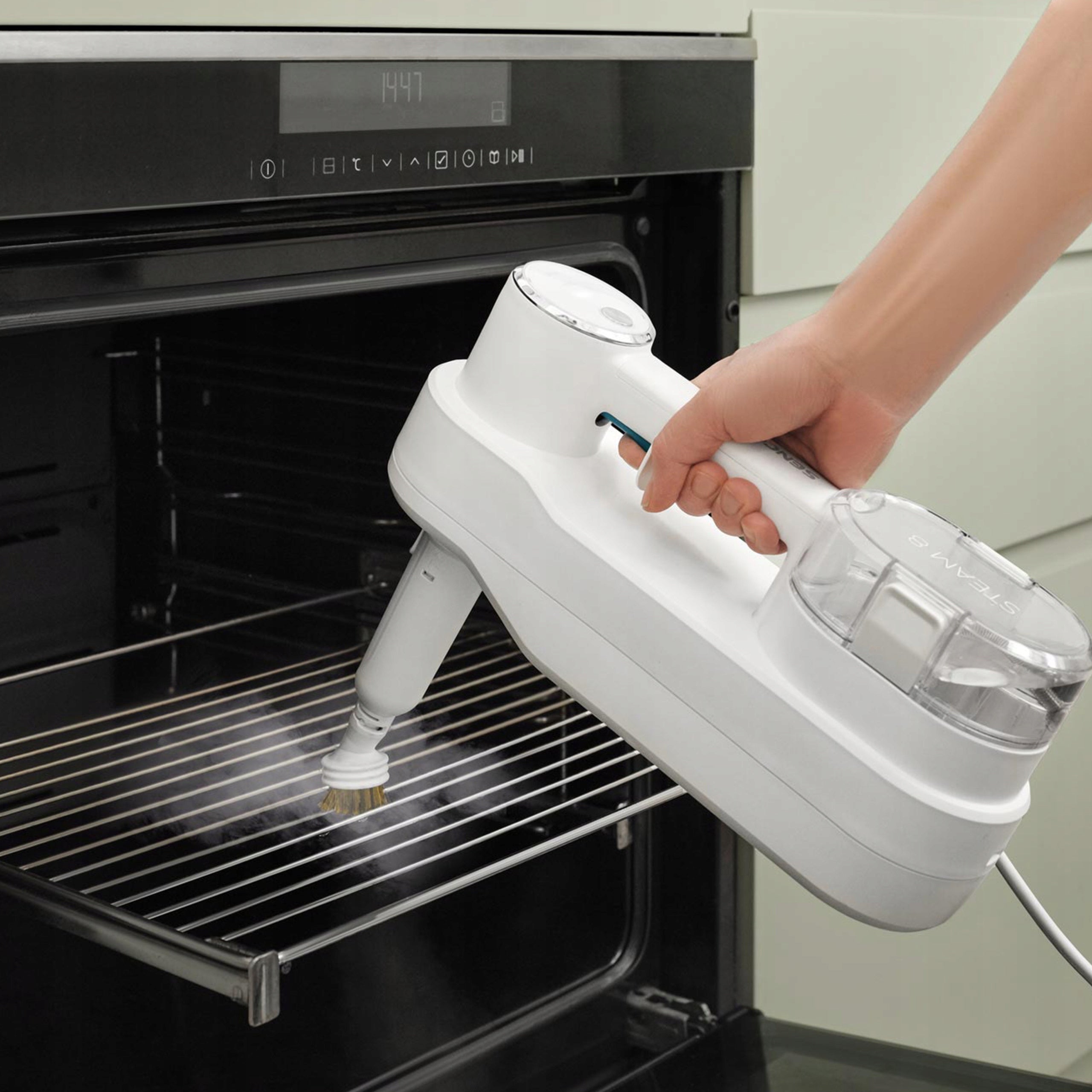 Multifunction Steam Cleaner Sencor SSC 6010WH 1500W Steam Adjustment White Brand Sencor