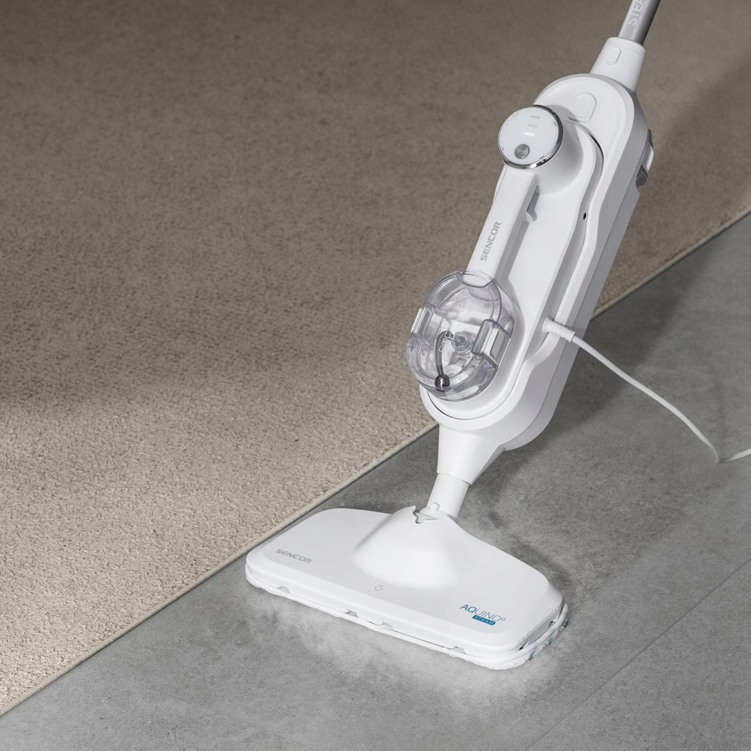 Multifunction Steam Cleaner Sencor SSC 6010WH 1500W Steam Adjustment White Capacity 300 l