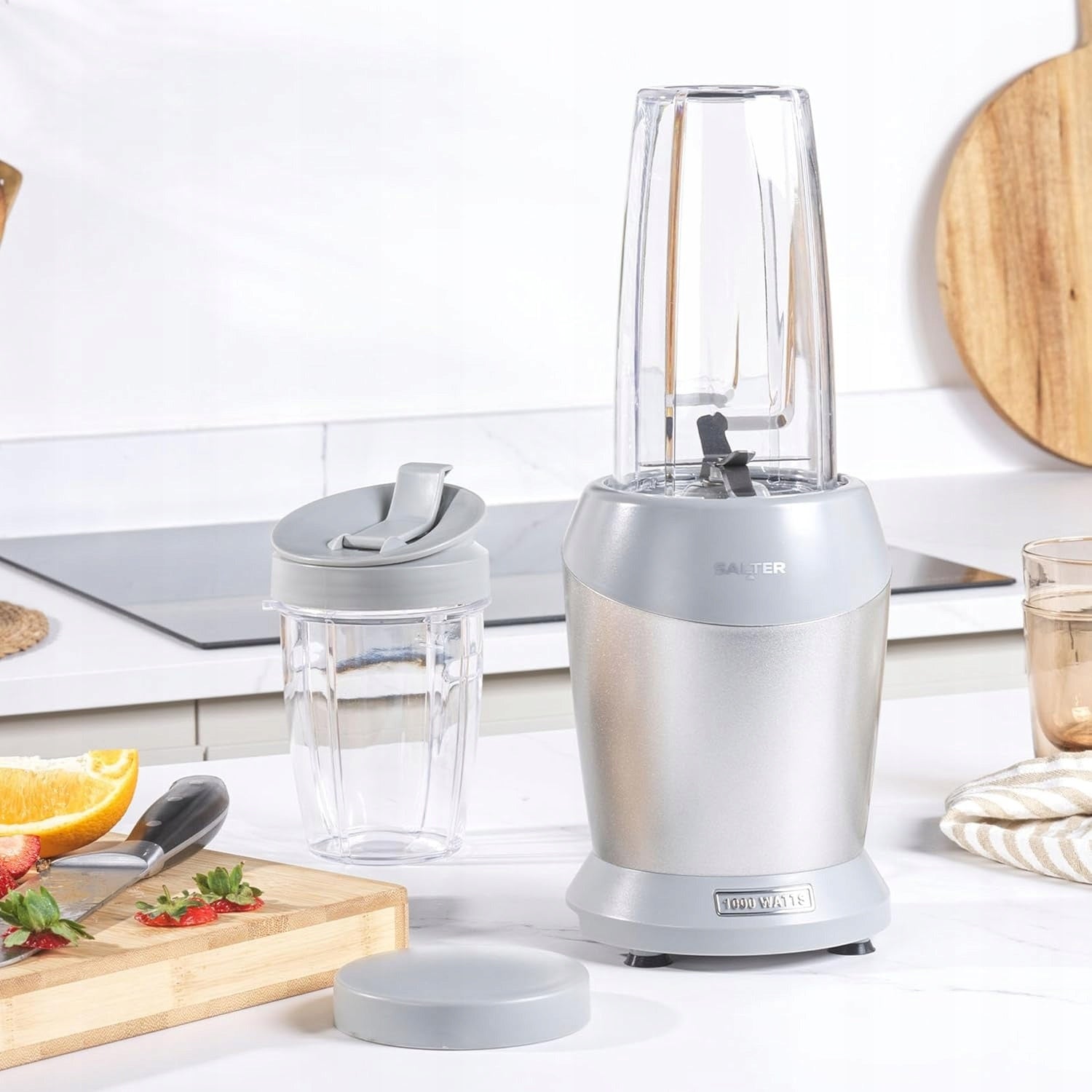 Multifunction blender Salter ASPEN NUTRIPRO 1000W Two containers 1L 800ml Manufacturer code EK2002V4MMSVDE