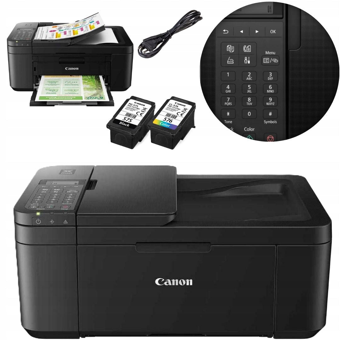 Multifunction color inkjet printer Canon tr4750i cl576, pg575