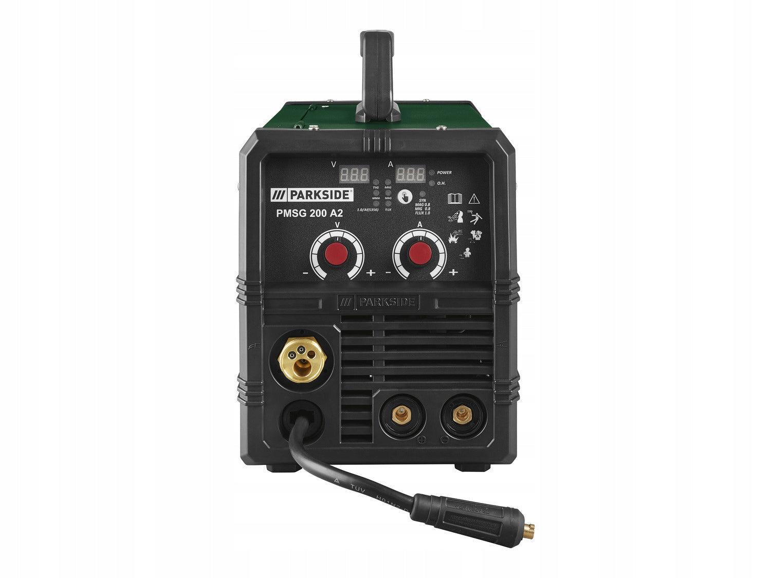 Multifunction inverter welder Parkside PMSG200A2 4 Welding methods Supply voltage (V) 230