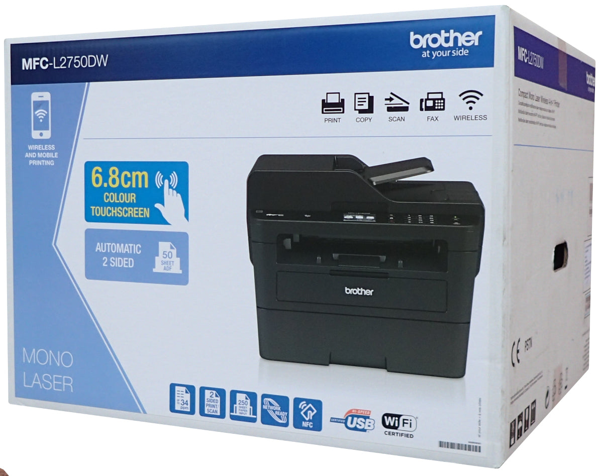 Multifunction laser printer (mono) Brother MFC-L2750DW Model MFC-L2750DW