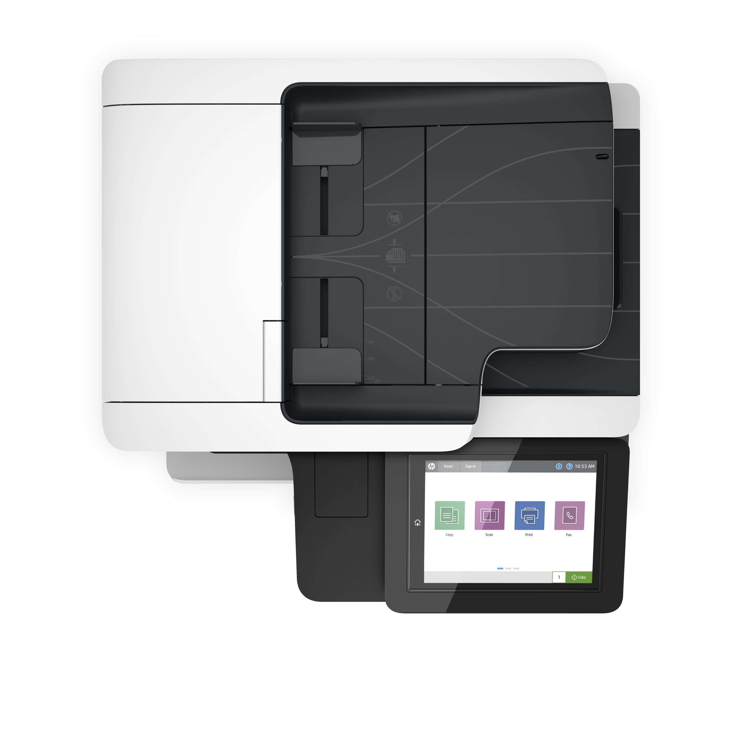 Multifunction laser printer (mono) HP MFP M528f Brand HP