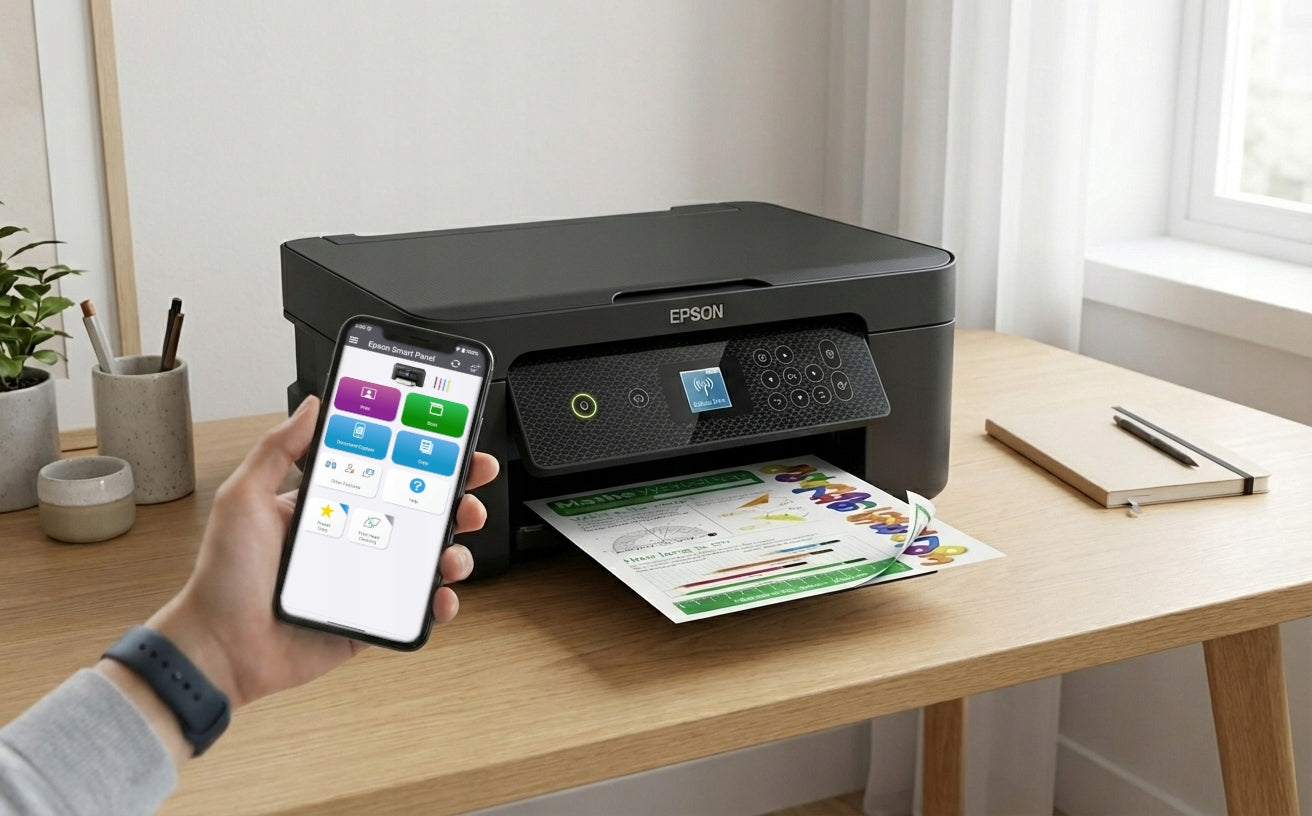 Multifunction printer 3in1 EPSON Scanner COLOR PRINTING DUPLEX USB WiFi INK Manufacturer code C11CK66403