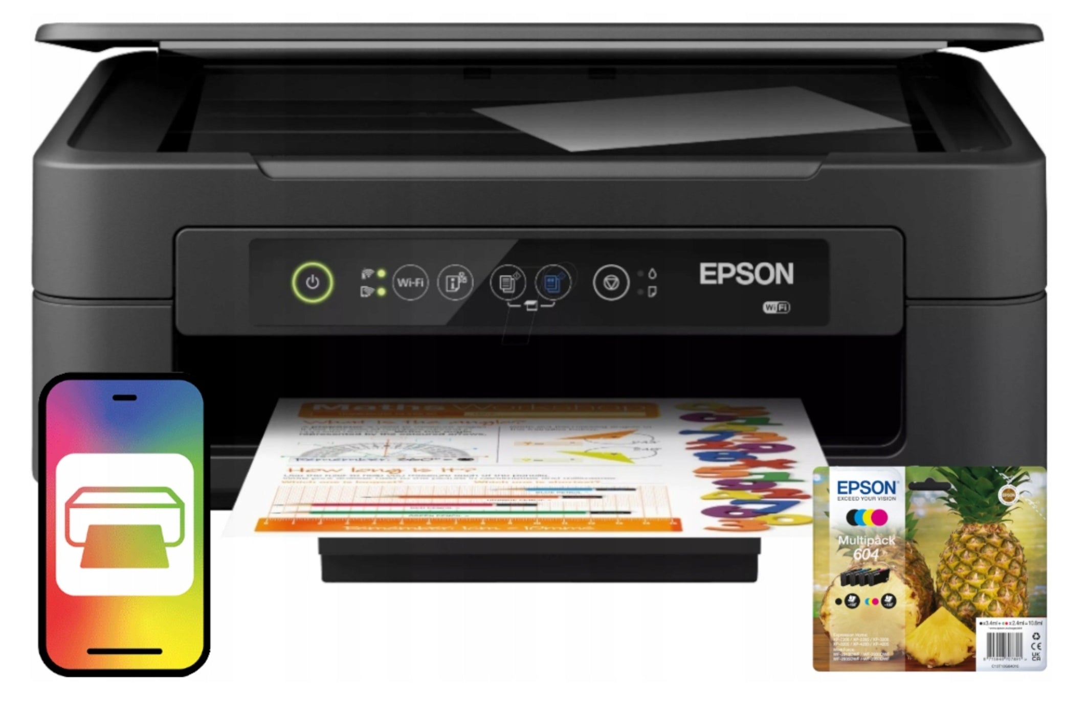 Multifunction printer Epson XP-2205 WiFI Cheap inks 604 Brand Epson
