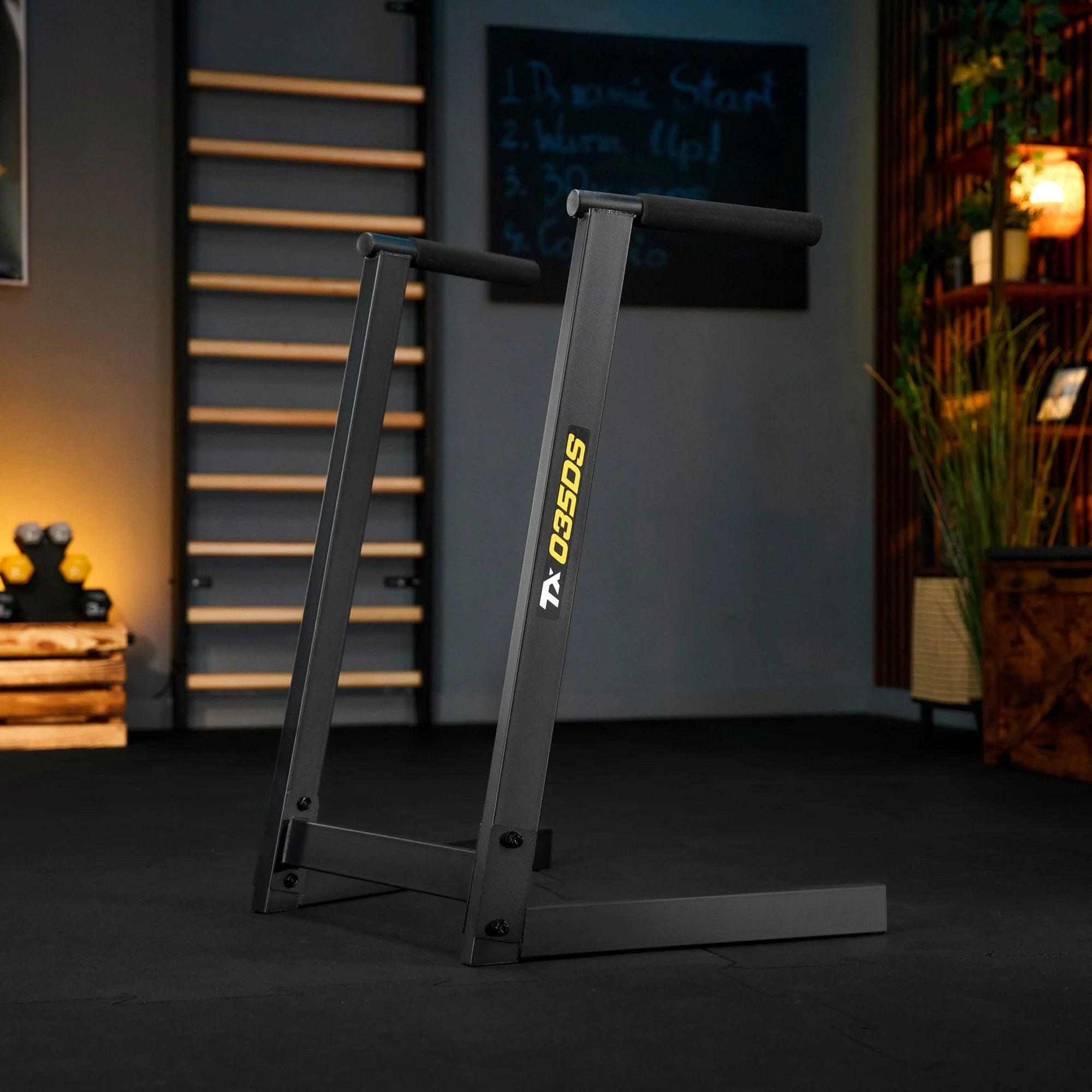 Multifunction training dip handrails for abdominal exercises Trex Sport Packaging status original