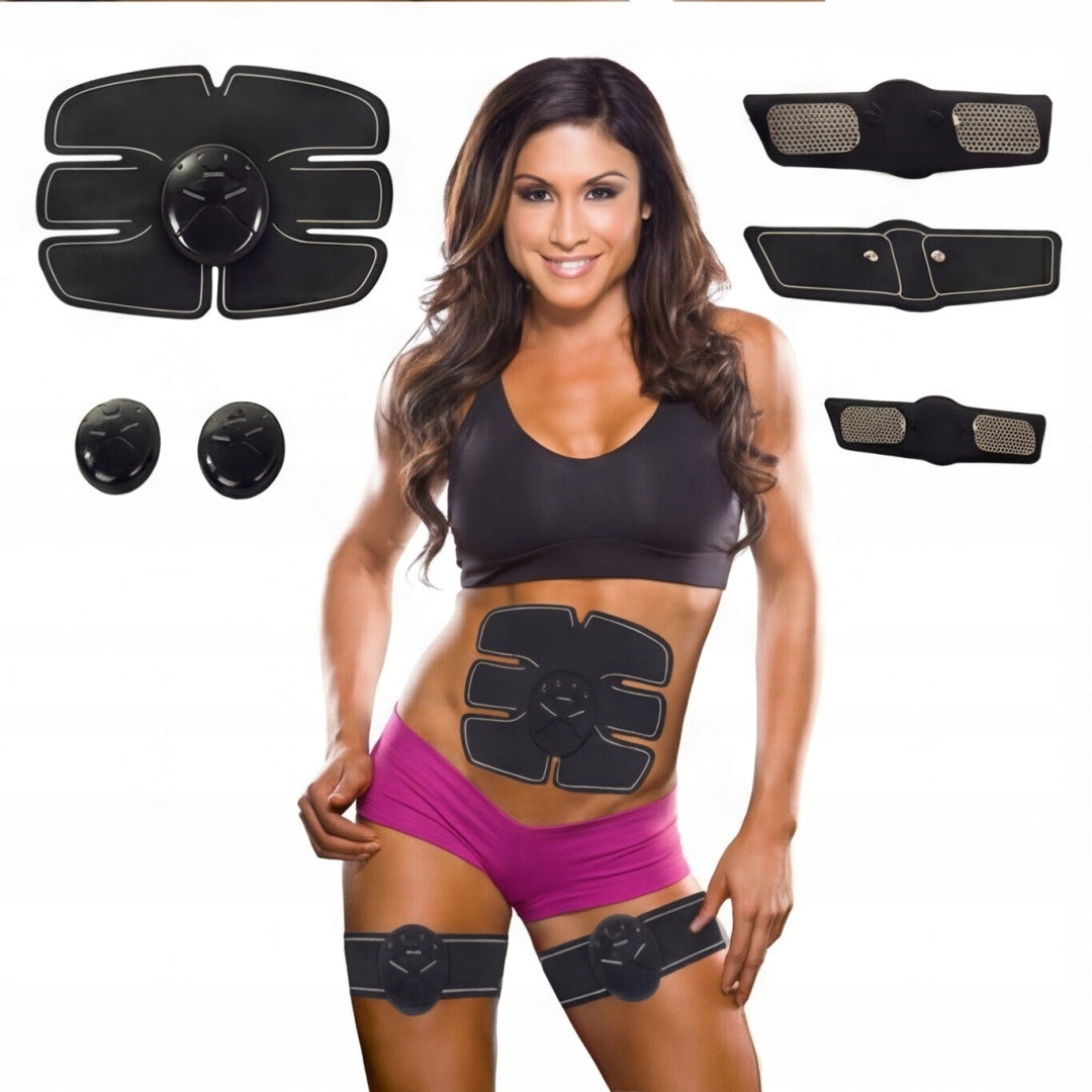 Multifunctional Abdominal Muscle Stimulator Training ABS EMS Home Workout Size universal