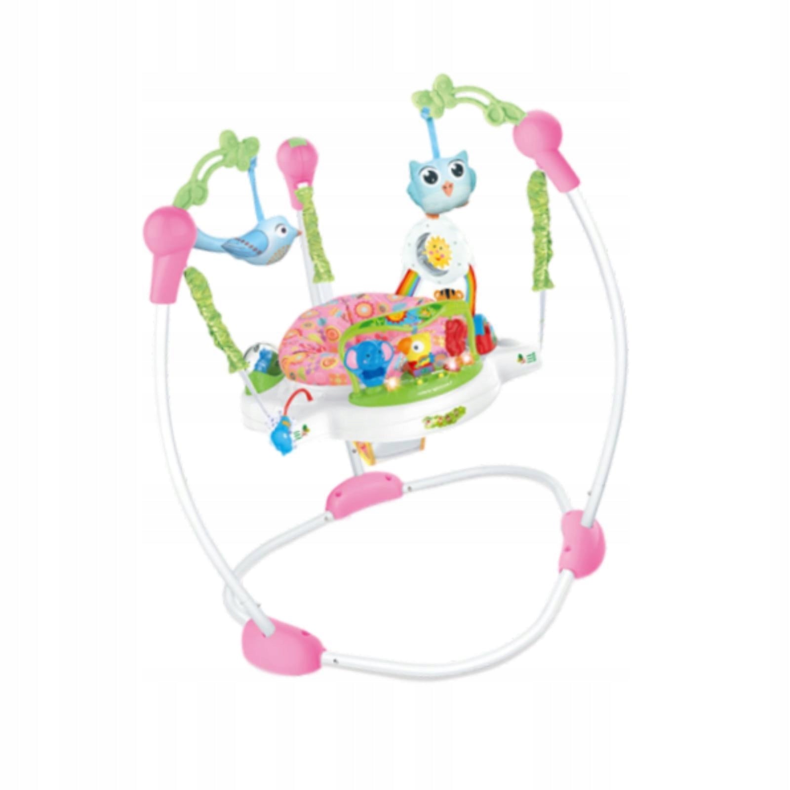 Multifunctional Baby Jumping Activity Center Interactive Play Center Red Brand no brand