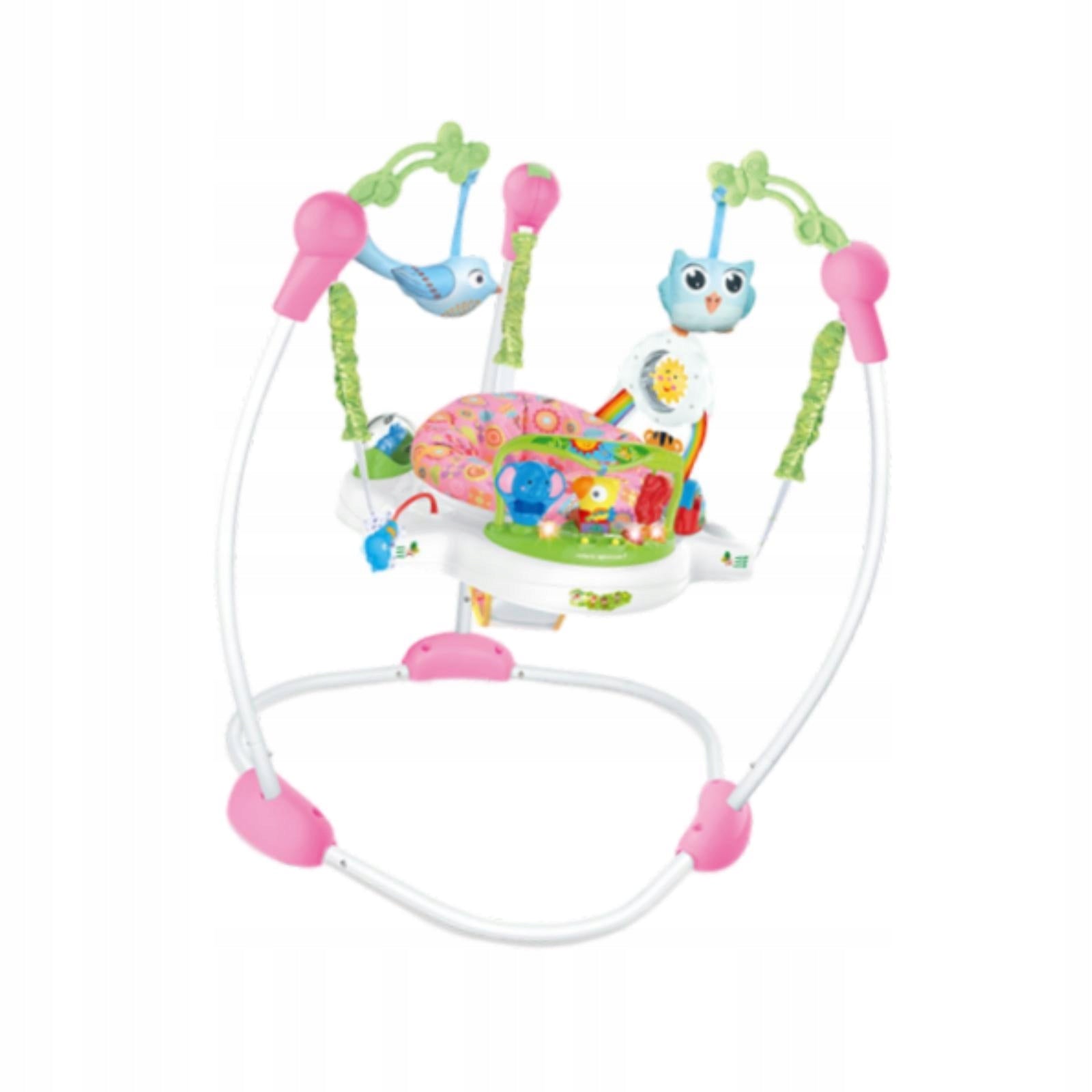 Multifunctional Baby Jumping Activity Center Interactive Play Center Red Packaging status original
