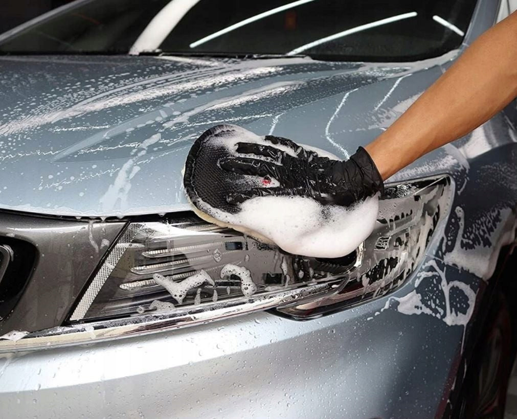 Multifunctional Car Wash Glove Very Soft Delicate Lacquer Manufacturer code Idealna Delikatna Rękawica Do Lakieru Mocna