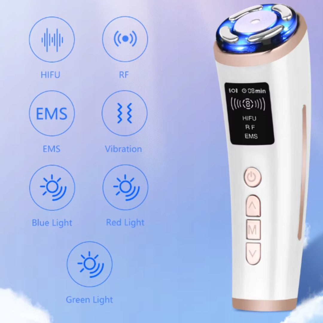Multifunctional Face Device 7in1 LED RF EMS + Massage + Vibration Brand no brand