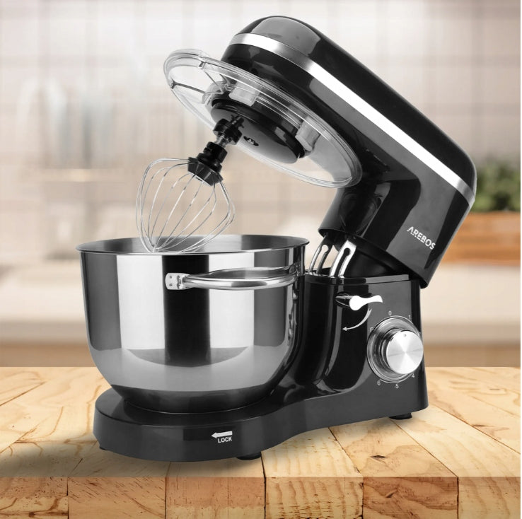 Multifunctional Food Processor Beater Hook 1500W 6 Speeds Manufacturer code AR-HE-KM1500S