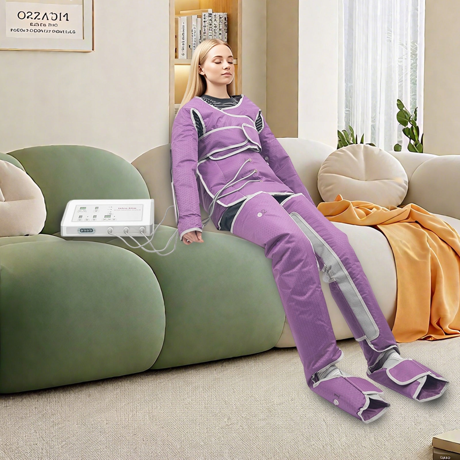 Multifunctional Inflatable Negative Pressure Body Massage Machine Manufacturer code man00122