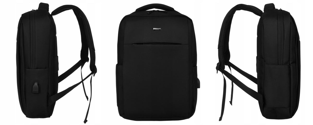Multifunctional backpack PETERSON for work on the go laptop USB port Packaging status original
