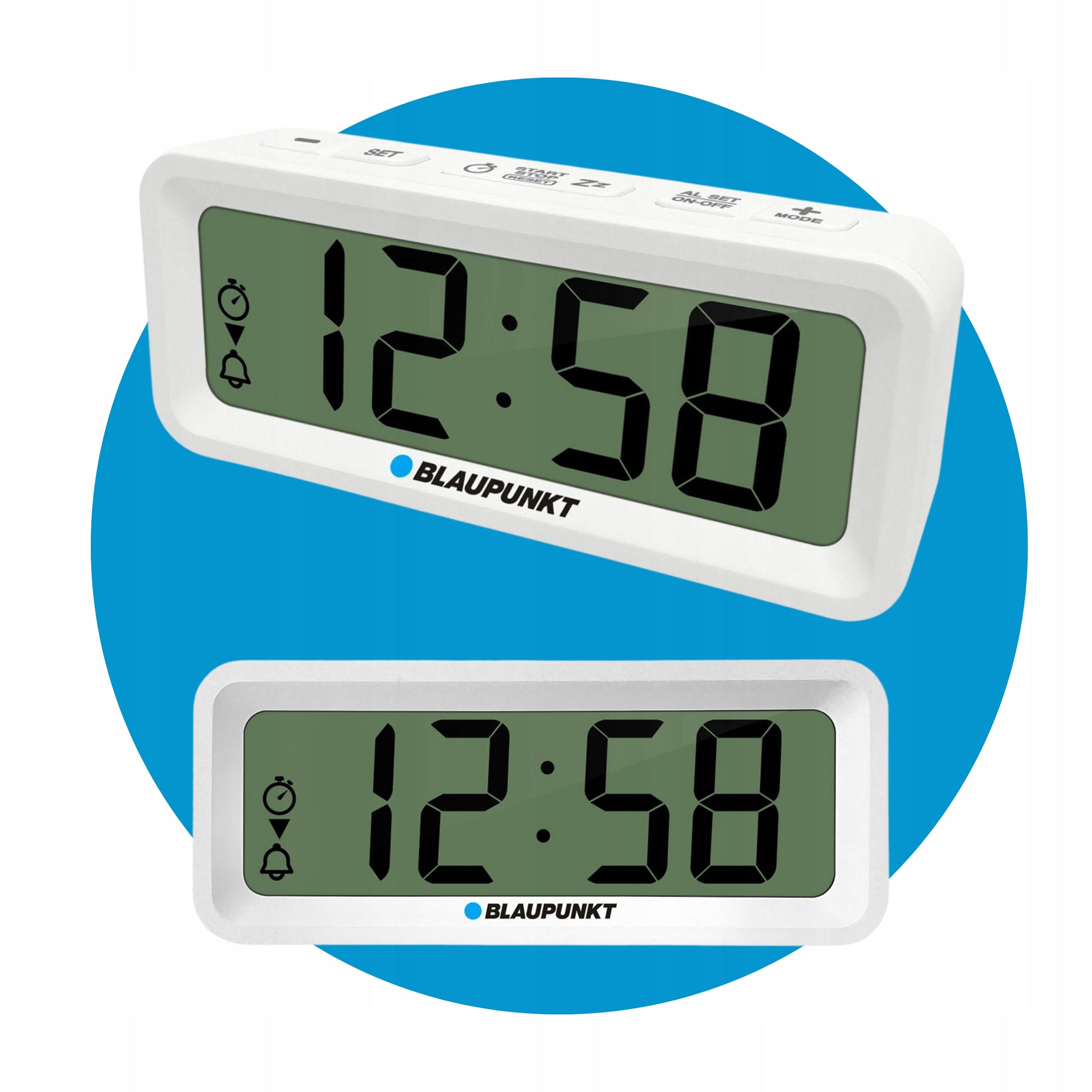 Multifunctional electronic clock alarm clock Blaupunkt CL04WH Brand Blaupunkt