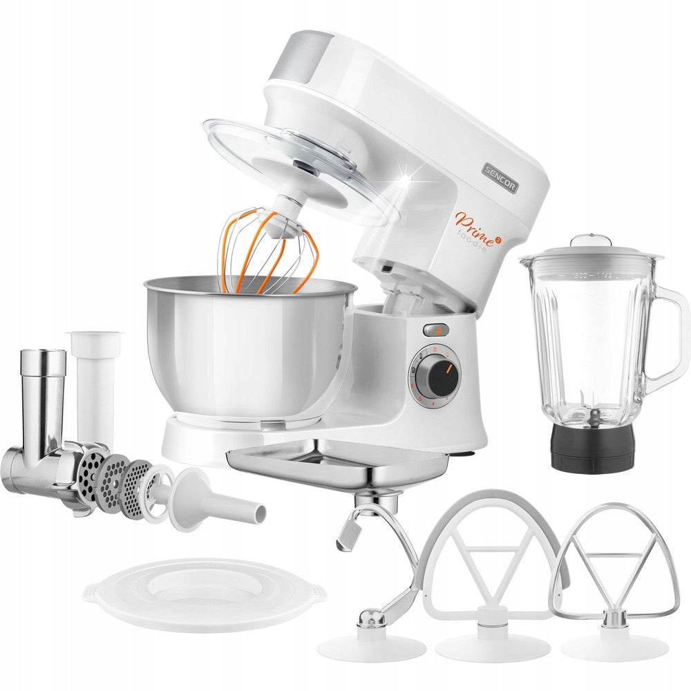 Multifunctional food processor Sencor STM3760WH grinding blender whipping