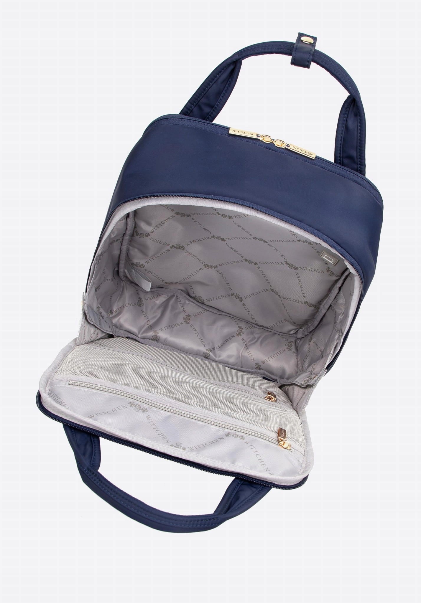 Multifunctional navy blue backpack for airplane WITTCHEN 29-3P-201-90 Ryanair Brand WITTCHEN