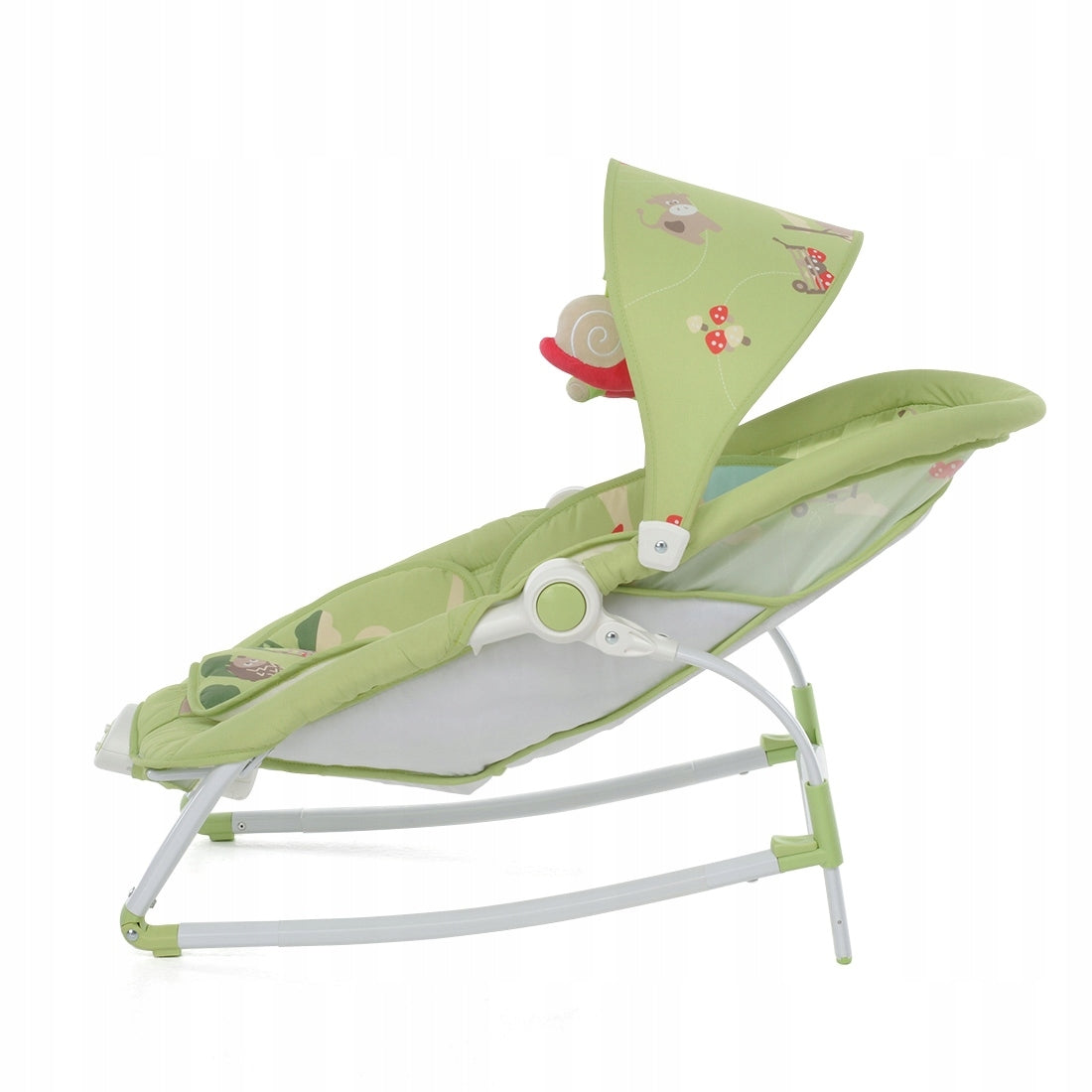 Multifunctional rocker Lunapark Farm - green - Foppapedretti Brand Foppapedretti