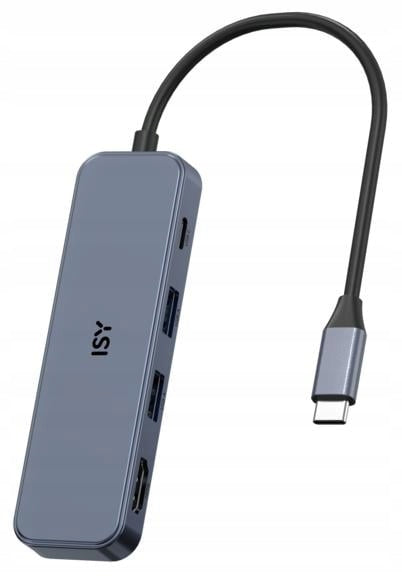 Multiport adapter ISY IAD-1032 Silver