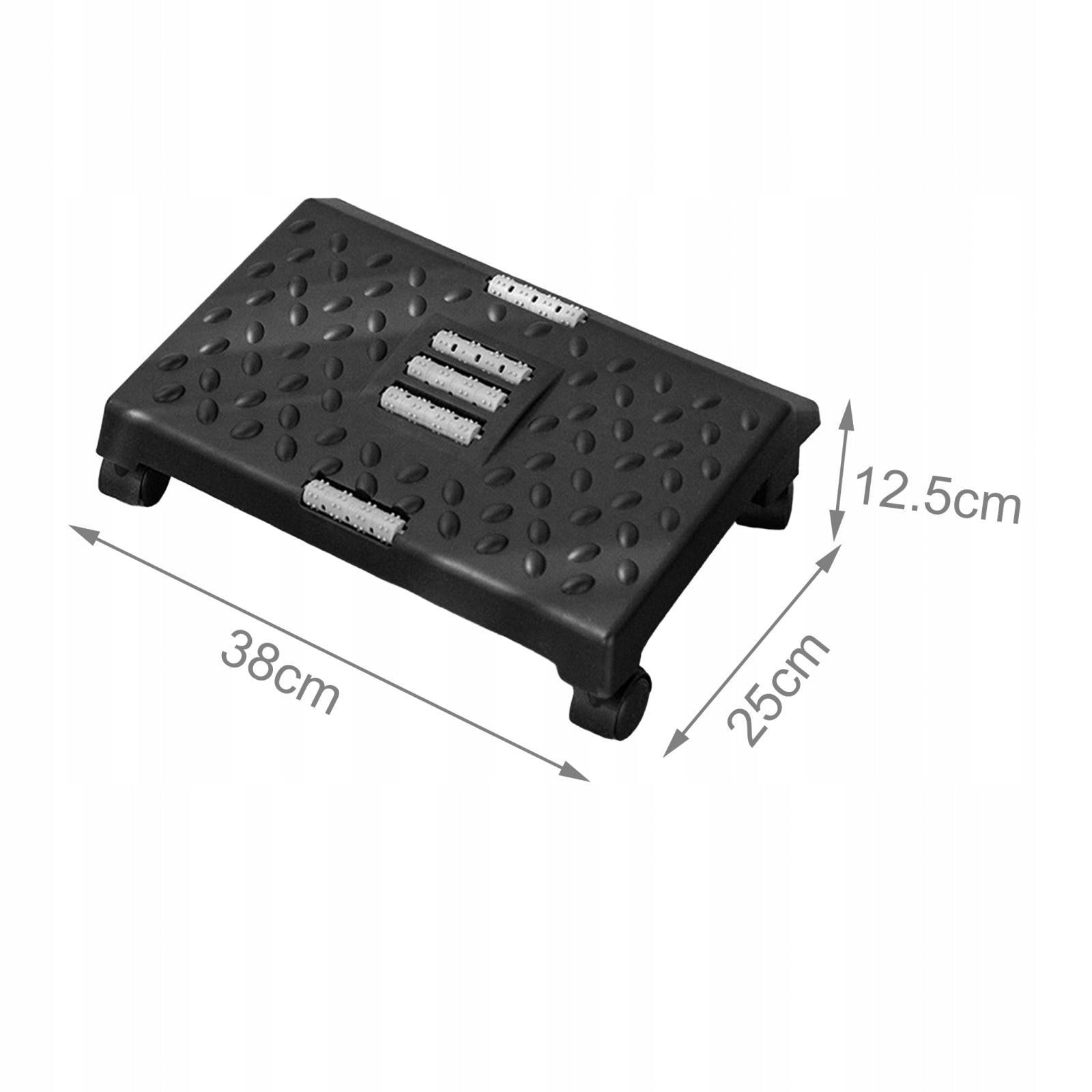 Multipurpose Under Desk Foot Rest, Ergonomic Foot Rest with Massage Texture Brand no brand