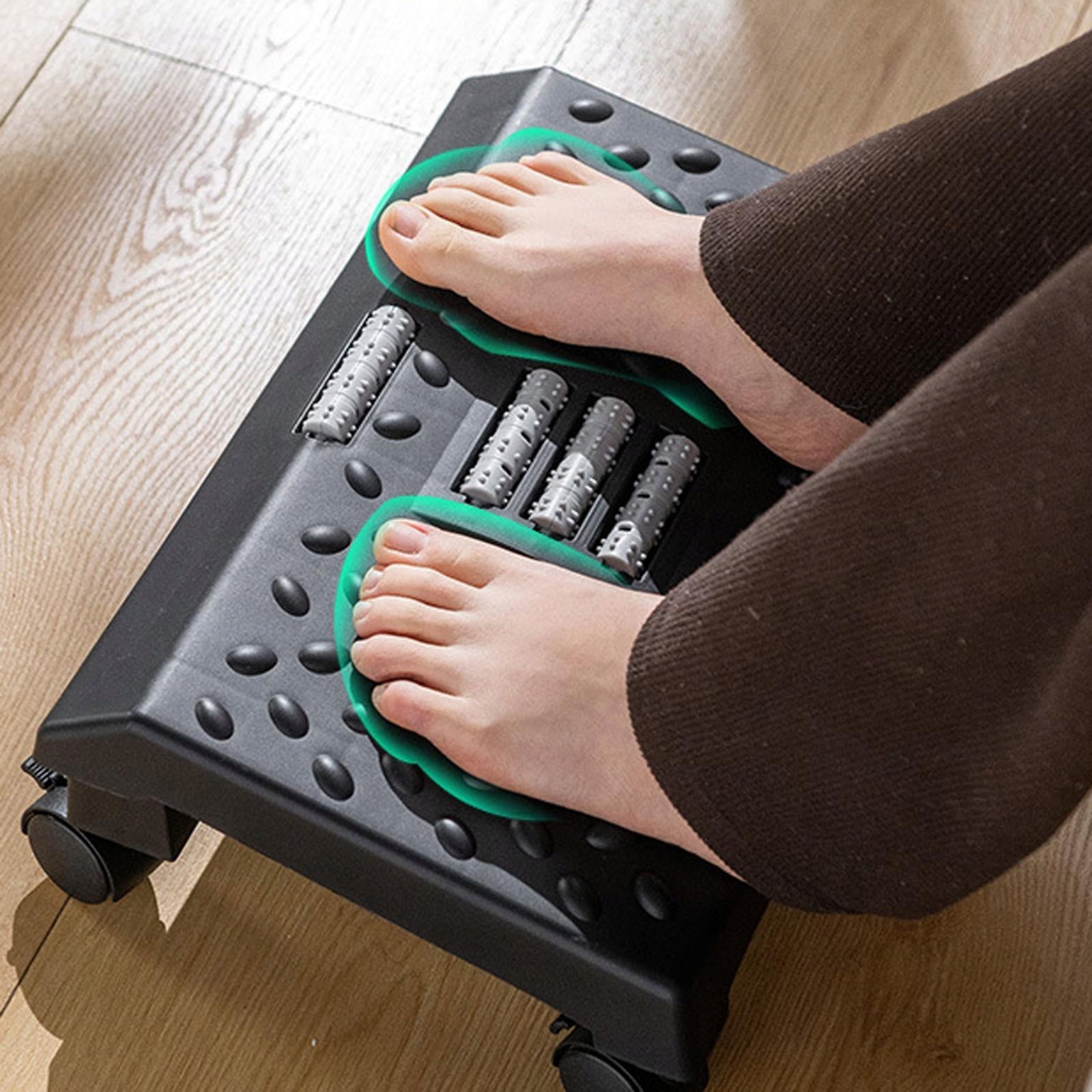 Multipurpose Under Desk Foot Rest, Ergonomic Foot Rest with Massage Texture Manufacturer code perkf-72038112