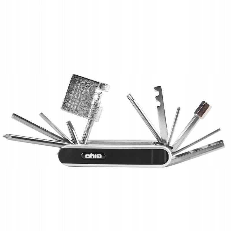 Multitool Bicycle 13in1 Clipper Spoon Tools Service GIYO PT-01 Brand Giyo