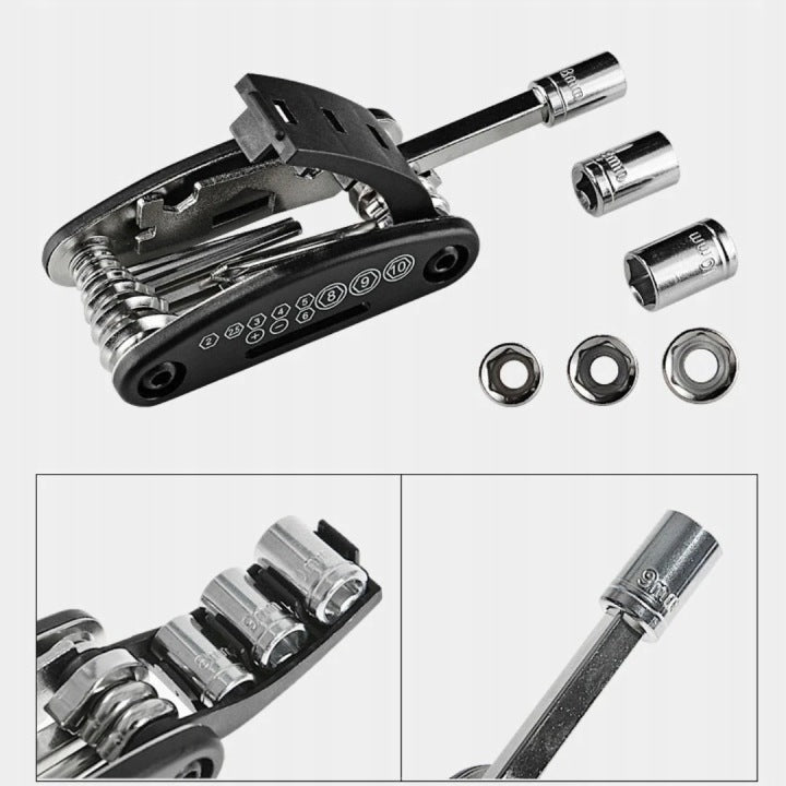 Multitool Bicycle 16in1 Set of Bicycle Wrenches Imbus Flat Wrench Manufacturer code 25929