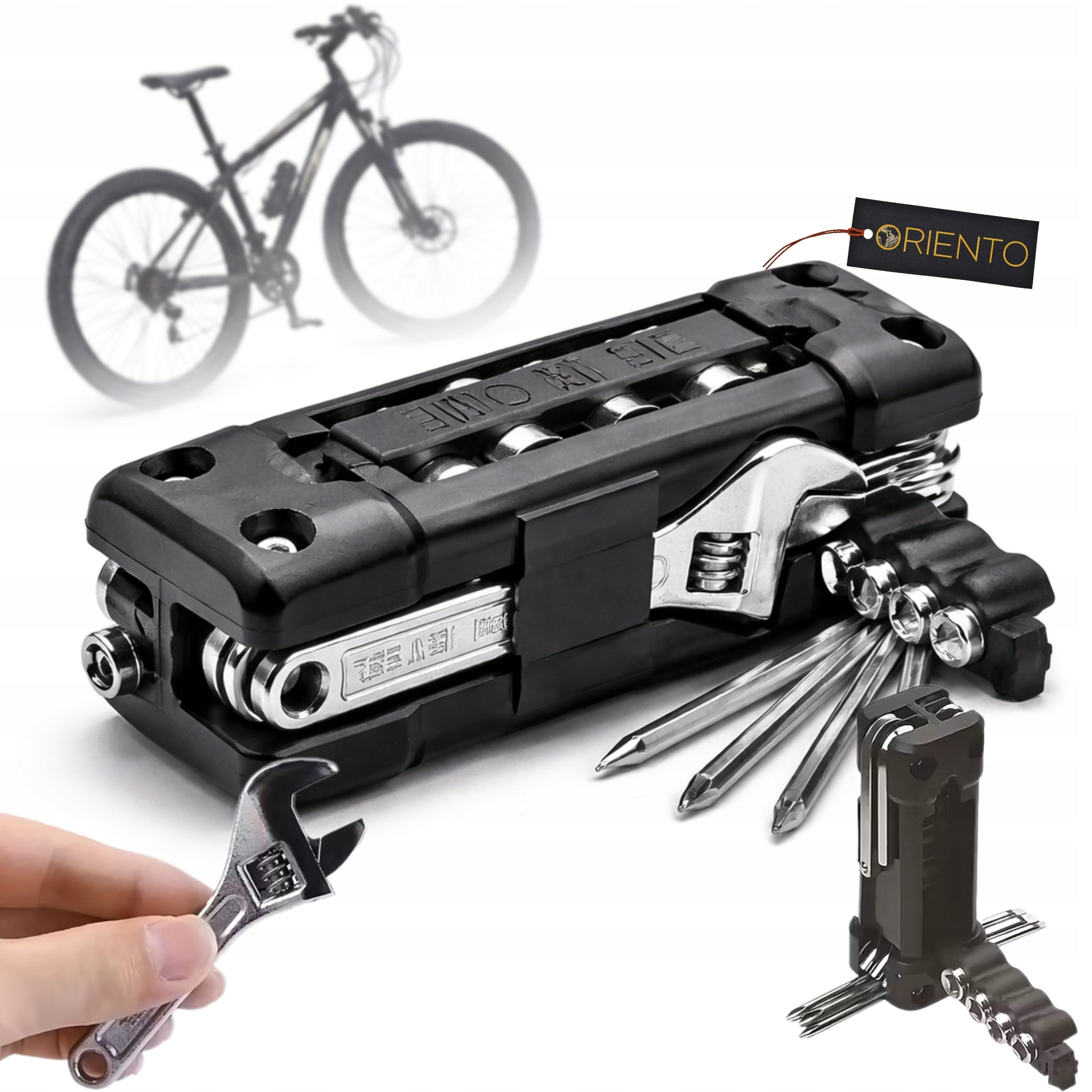 Multitool Bicycle Repair Wrenches Multifunctional Tool Set 13in1