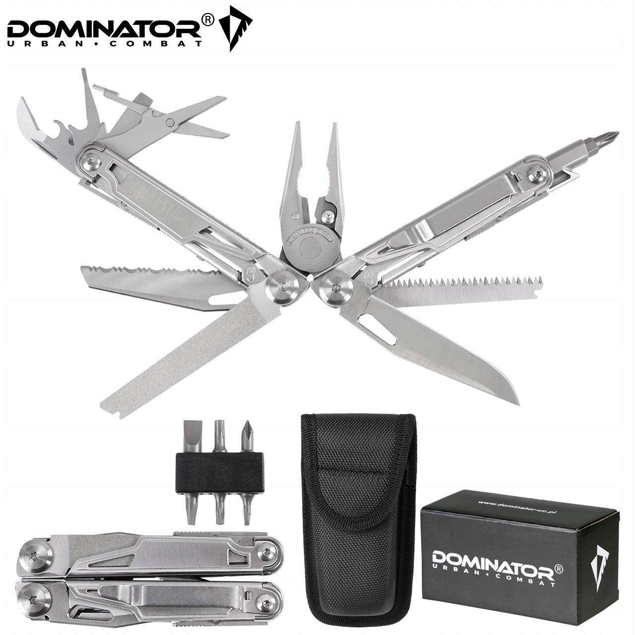 Multitool Multifunction Tool DOMINATOR HERO ANT 14in1 Bit Essential Packaging status original